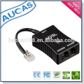 Máquina de lavar louça de alta qualidade rj11 rj45 adsl splitter / 1 porta ADSL MODEM splitter / adsl filtro splitter